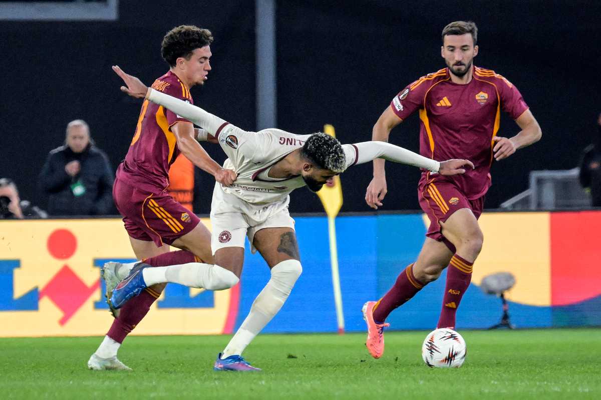 El Aynaoui e Cristante in azione