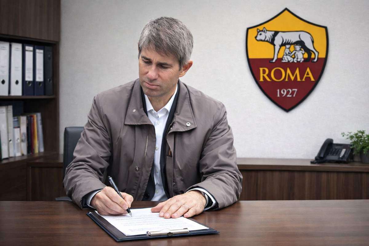 Frederic Massara firma un contratto con la Roma