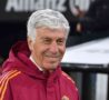 Gasperini sorridente prima di Juve-Roma