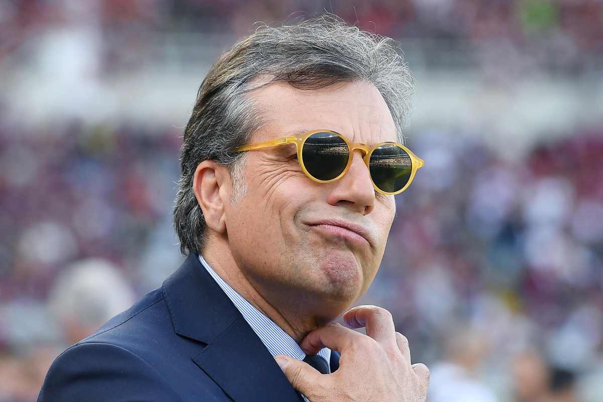 Cristiano Giuntoli pensieroso