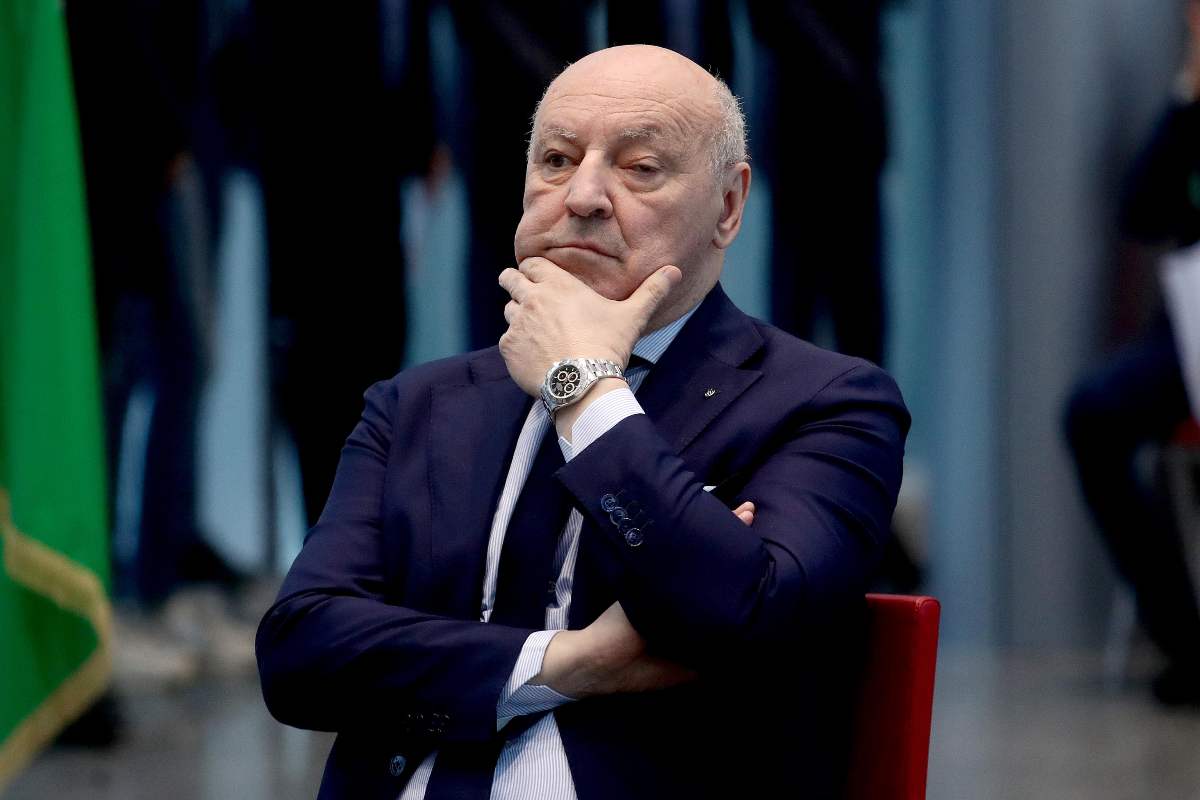 Giuseppe Marotta perplesso