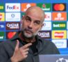 Pep Guardiola in conferenza stampa