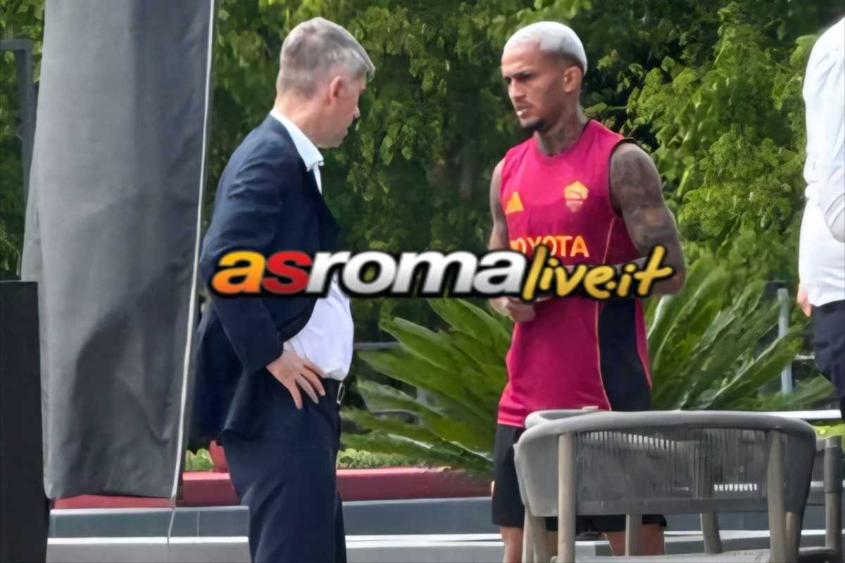 Massara a colloquio con Wesley