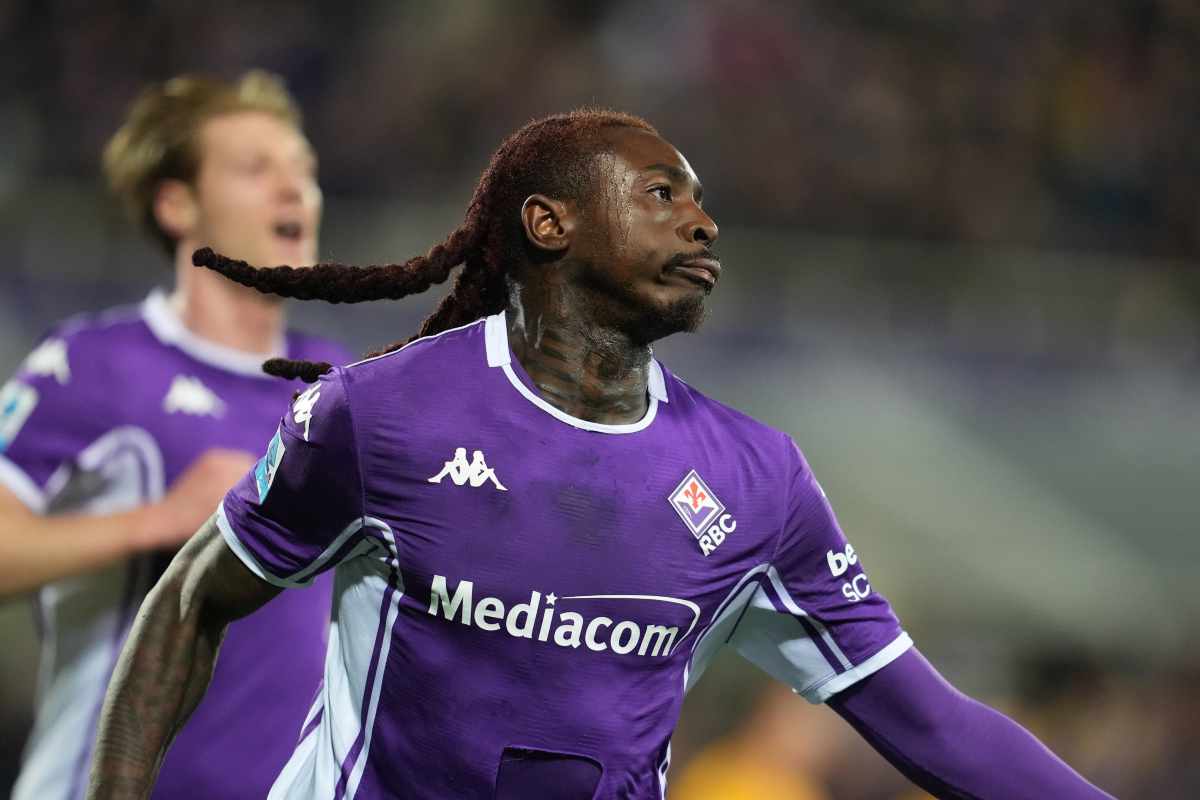 Moise Kean, attaccante della Fiorentina