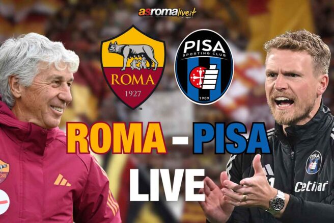 Roma-Pisa, tutto pronto per la sfida