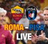 Roma-Pisa, tutto pronto per la sfida