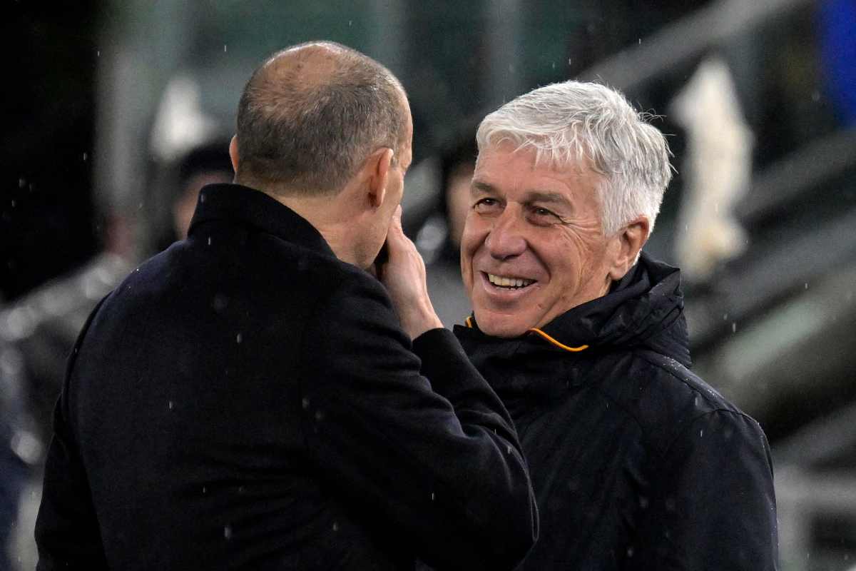 Gasperini e Allegri a colloquio