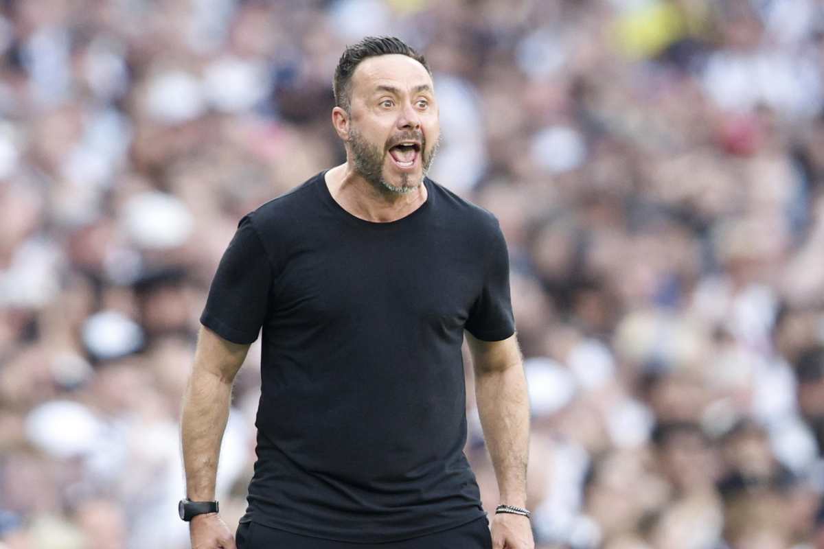 De Zerbi, allenatore del Tottenham