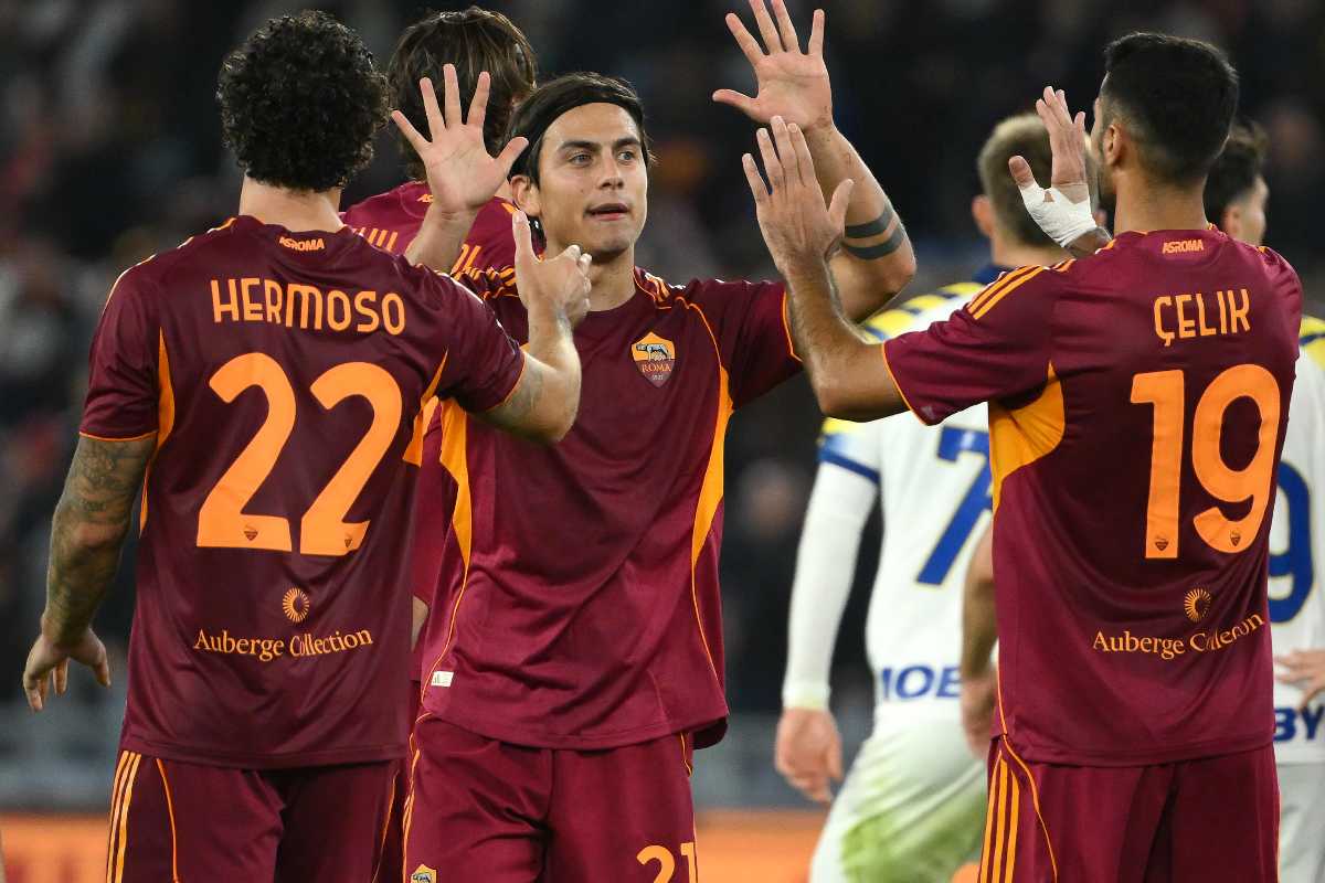 Dybala, Hermoso e Celik esulstano