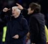 Gasperini e Conte durante Napoli-Roma