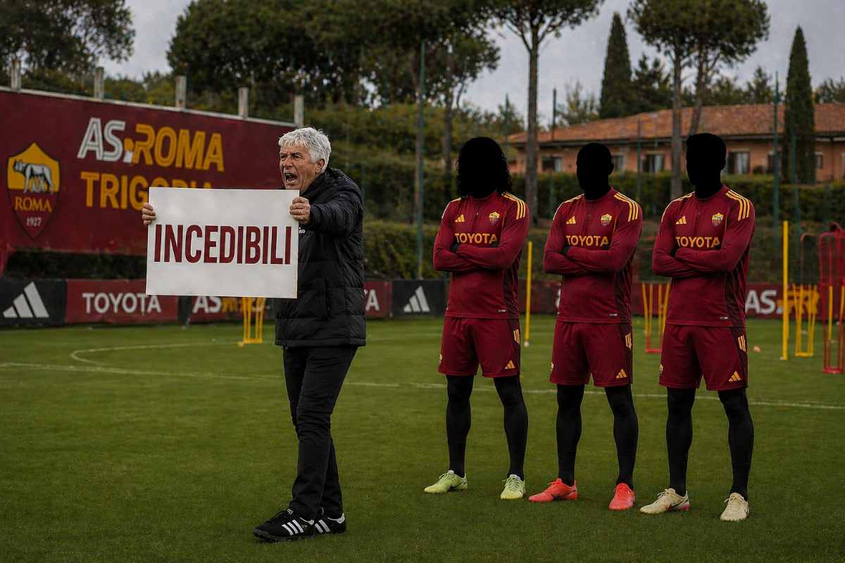 Gasperini e i tre incedibili