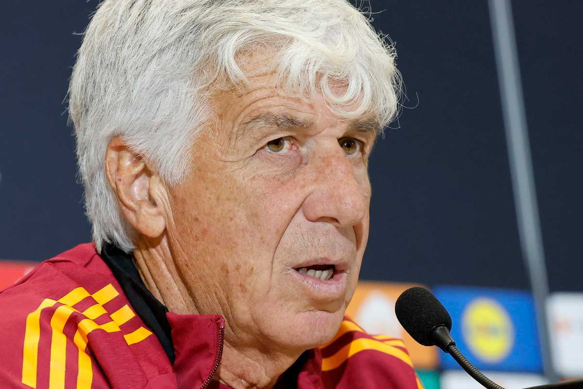 Gian Piero Gasperini in conferenza