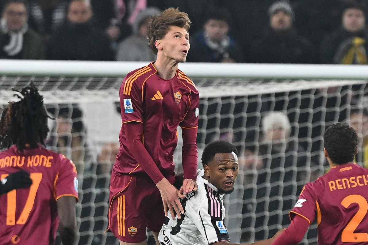 Ziolkpwski in azione contro la Juventus