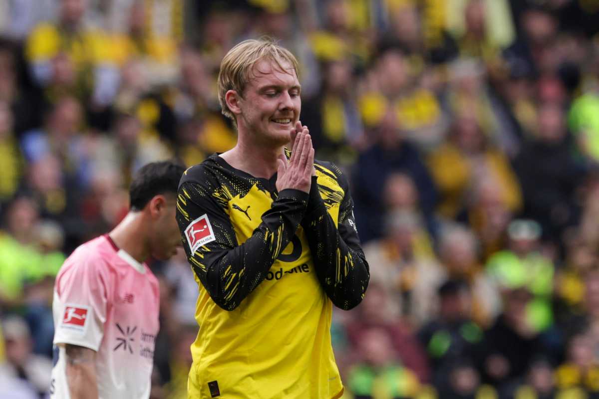 Julian Brandt ringrazia e prega