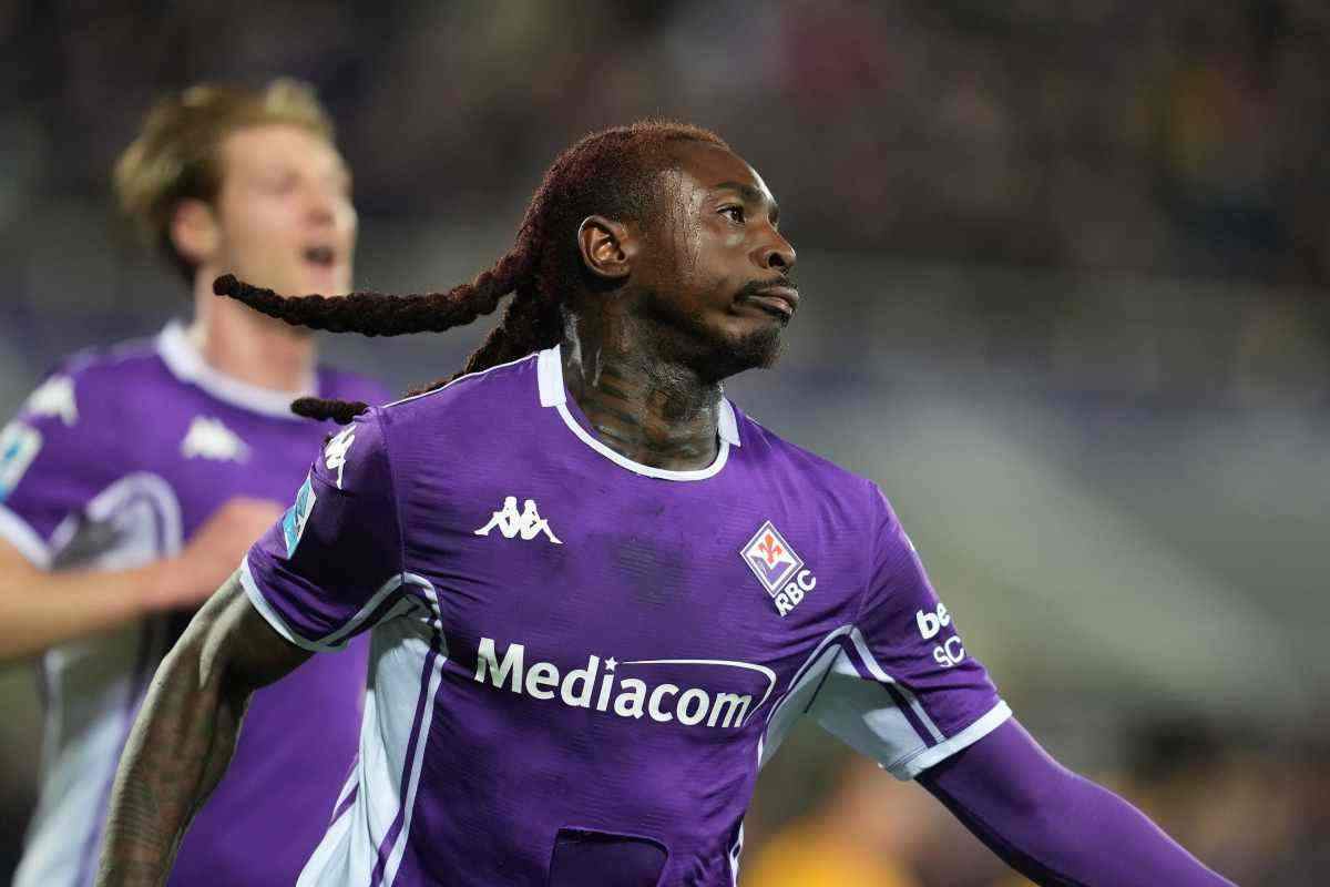 Moise Kean, centravanti della Fiorentina