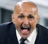 Luciano Spalletti urla in panchina