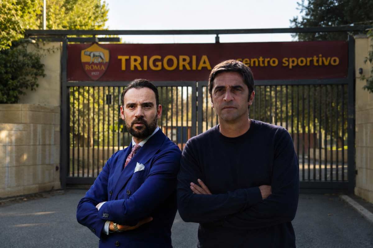 Manna e D'Amico fuori Trigoria