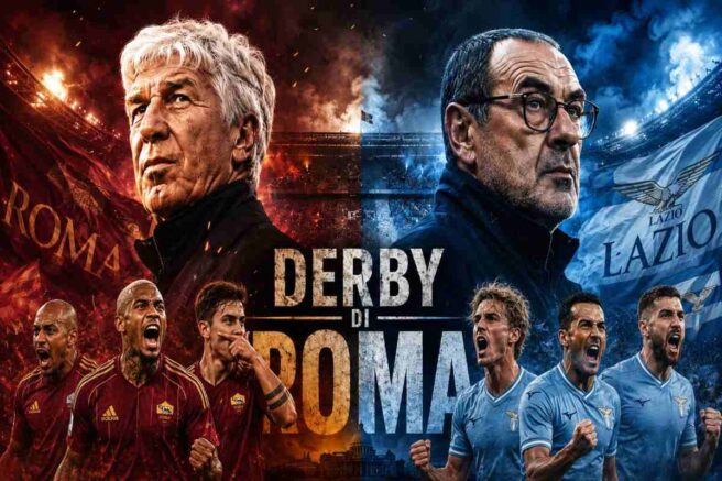 Gasperini e Sarri sfida da derby