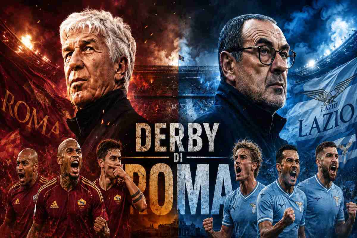 Gasperini e Sarri sfida da derby