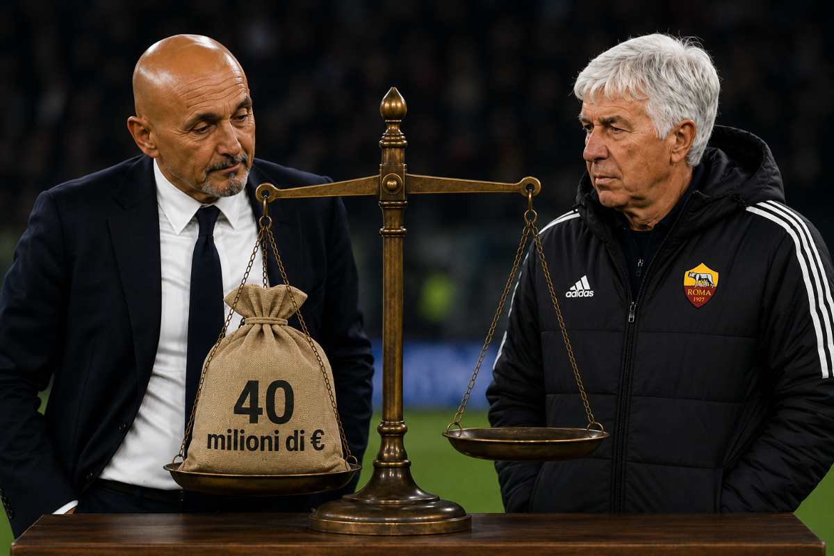 Spalletti e Gasperini, sfida da 40 milioni