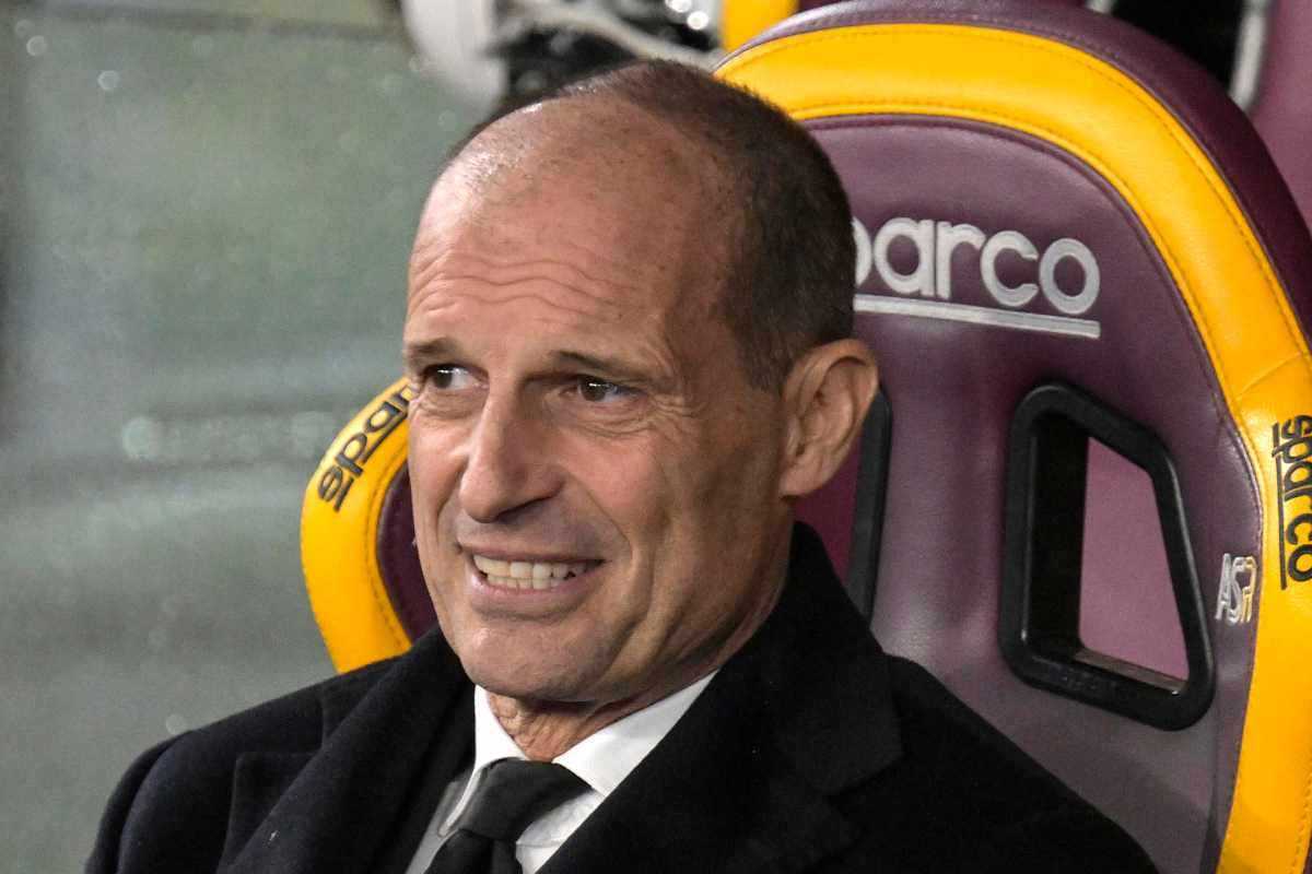 Massimiliano Allegri in panchina