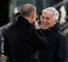 Allegri e Gasperini si abbracciano