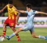 Cambiaso durante Lecce-Juventus
