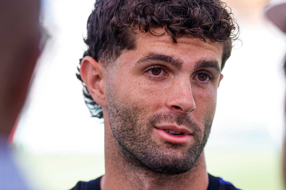 Christian Pulisic in primo piano