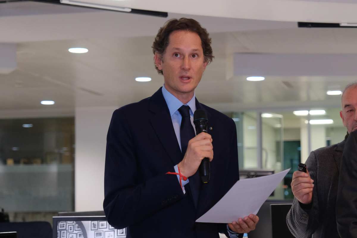Elkann, numero uno della Juventus