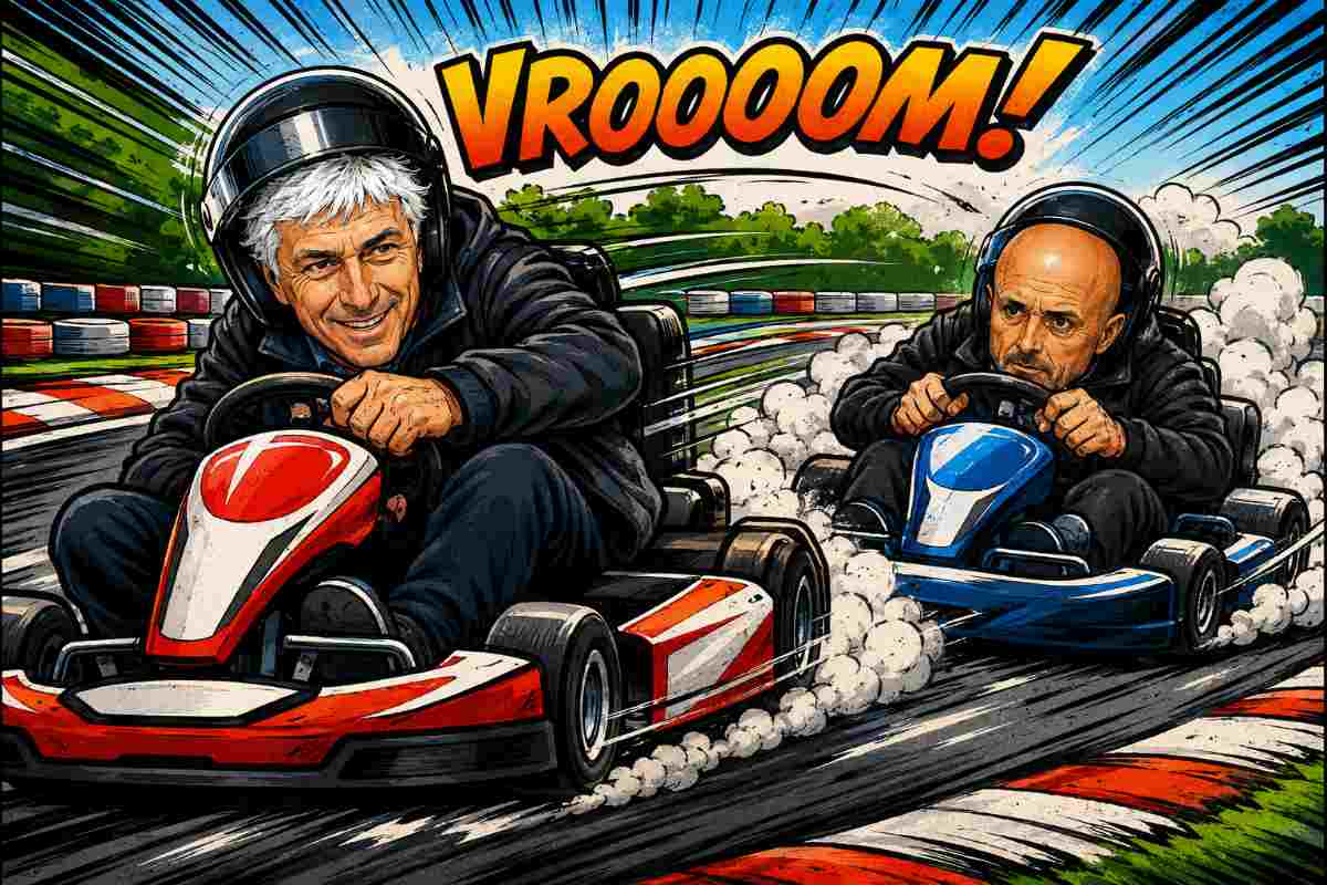 Gasperini sgasa su Spalletti