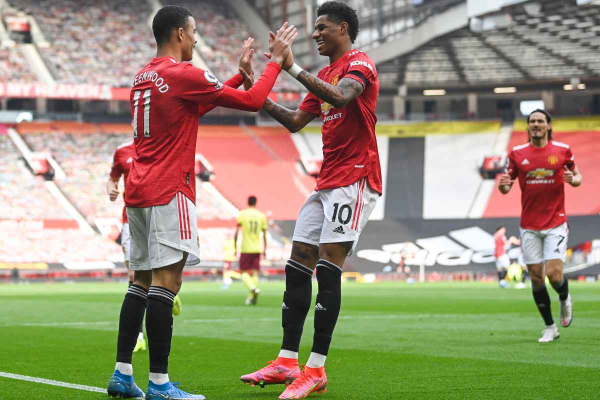 Greenwood e Rashford ai tempi del Manchester United