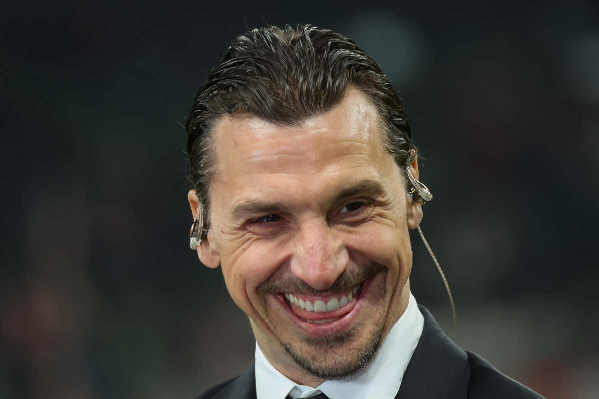 Zlatan Ibrahimovic sorridente