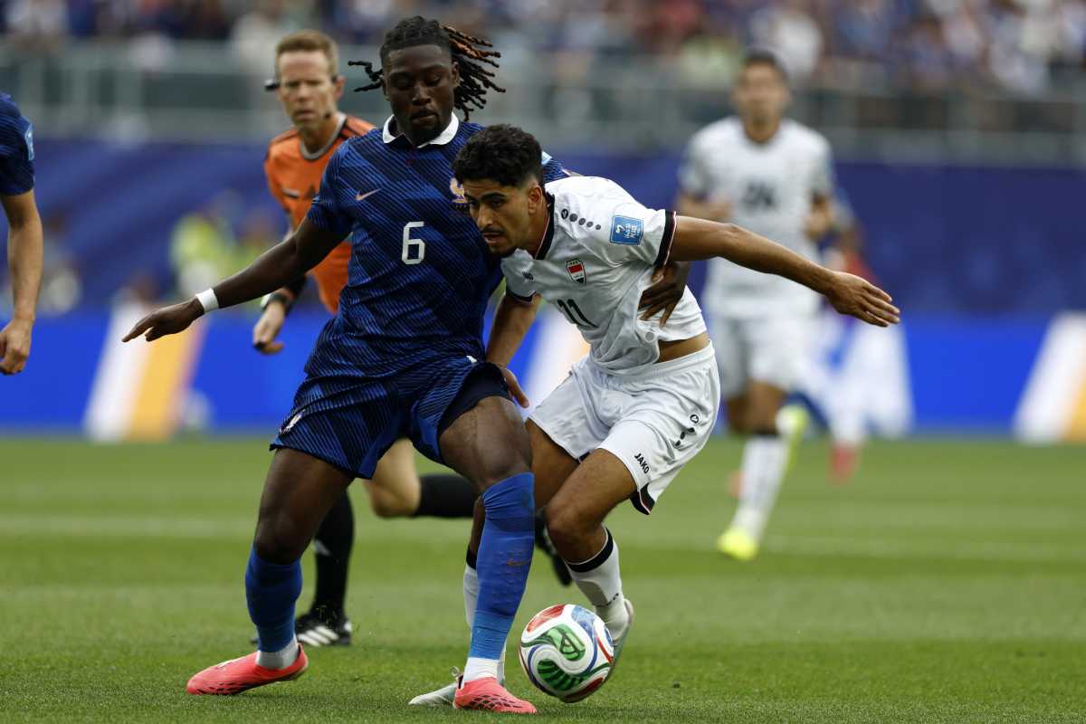 Koné durante Francia-Iraq