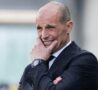 Massimiliano Allegri perplesso in panchina
