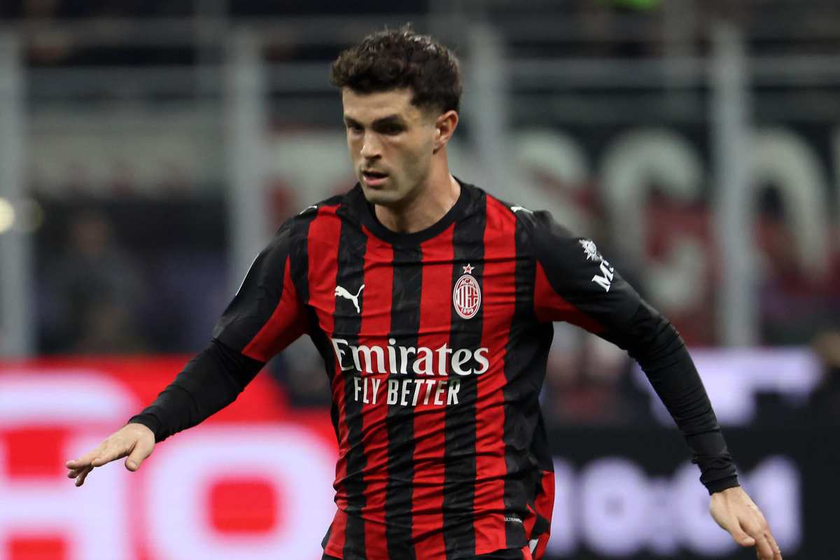 Christian Pulisic in azione