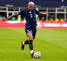 Wesley in azione con il Brasile