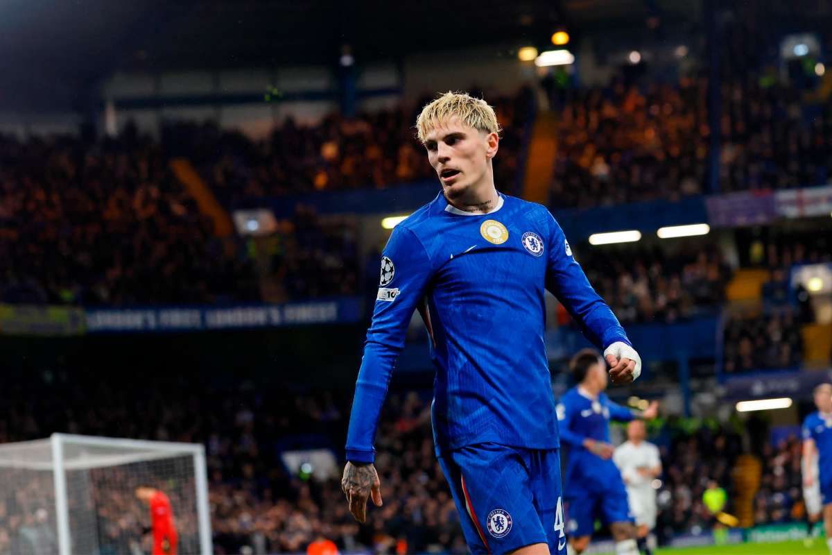 Alejandro Garnacho con la maglia del Chelsea
