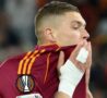Dovbyk si dispera in maglia Roma