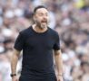De Zerbi, allenatore del Tottenham
