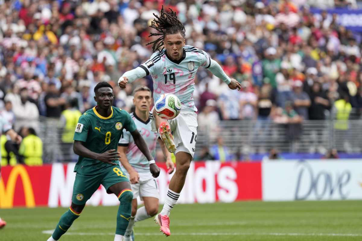 Diego Moreira durante Belgio-Senegal