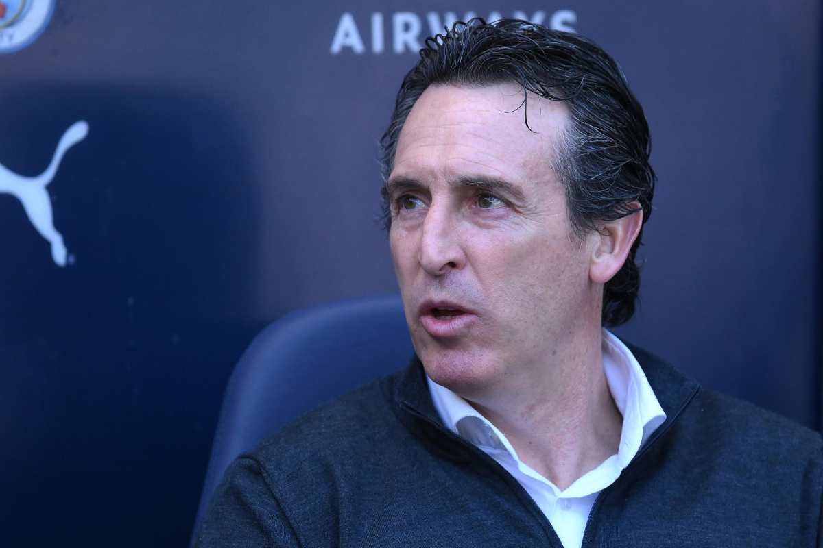 L'allenatore dell'Aston Villa, Uani Emery