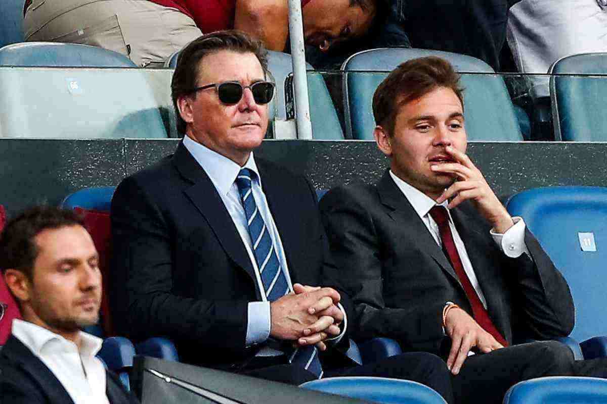 I Friedkin al gran completo in tribuna