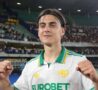 Paulo Dybala felice al "Bentegodi"
