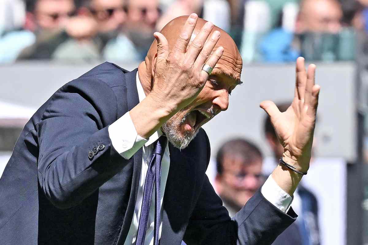 Spalletti infuriato