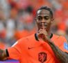 Summerville esulta dopo il gol