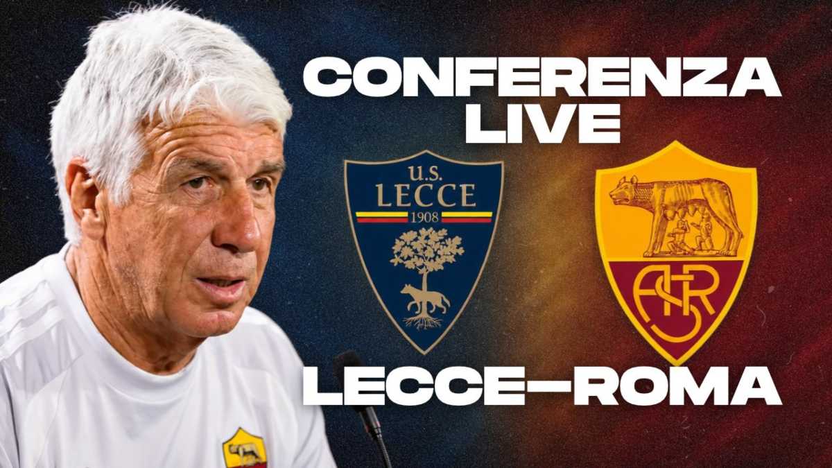 Gian Piero Gasperini in conferenza