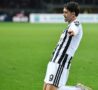 Dusan Vlahovic esulta dopo un gol