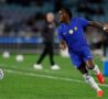 Gittens sulla fascia con la maglia del Chelsea