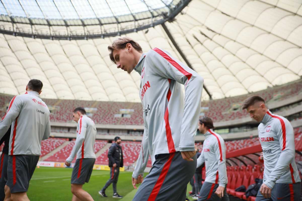 Jan Ziolkowski con la maglia della Polonia