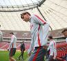 Jan Ziolkowski con la maglia della Polonia